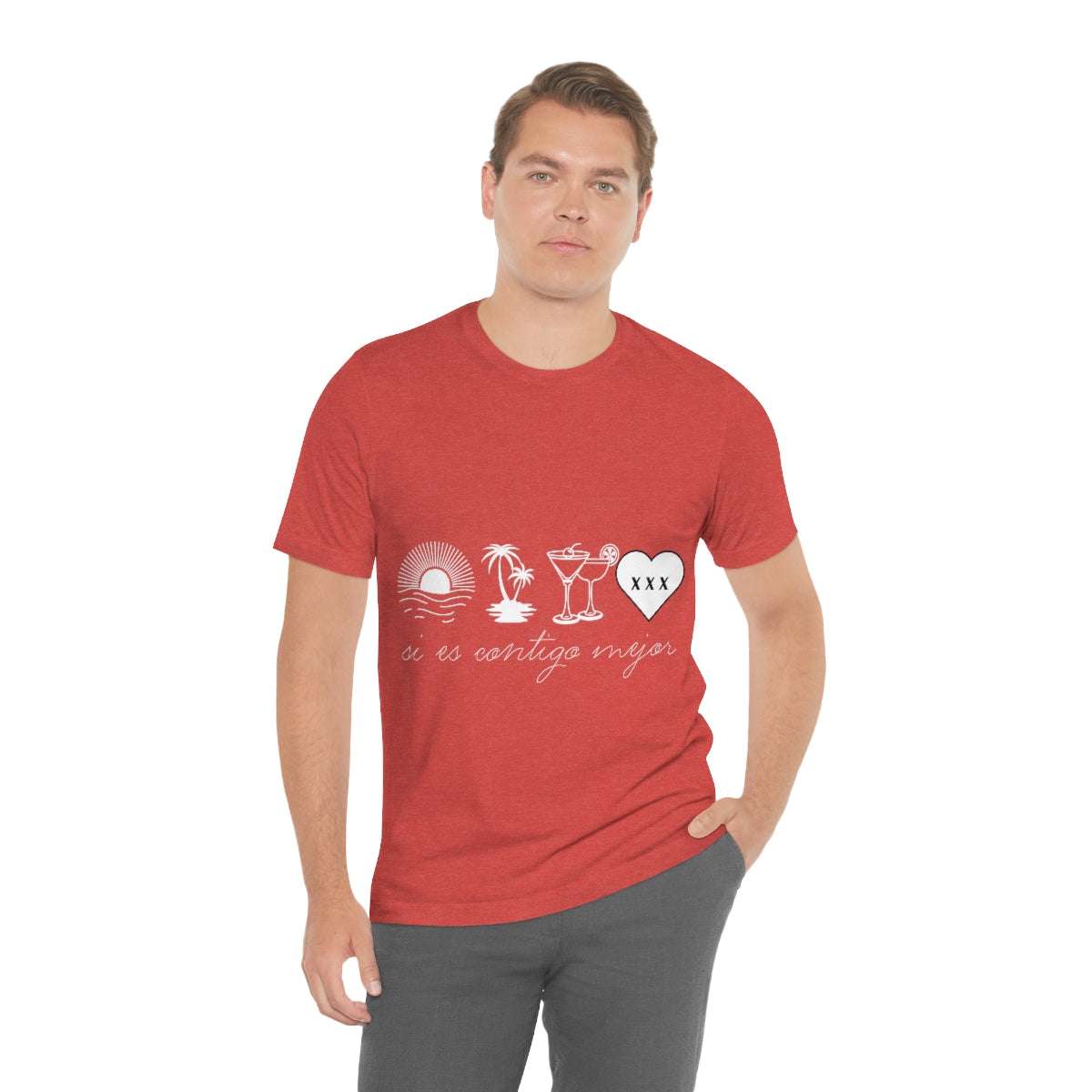 Si Es Contigo Mejor T-Shirt