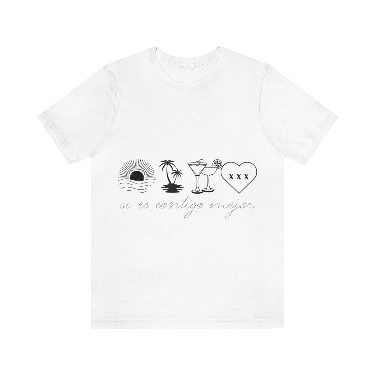 Si Es Contigo Mejor T-Shirt