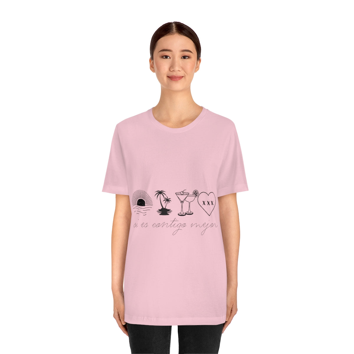 Si Es Contigo Mejor T-Shirt