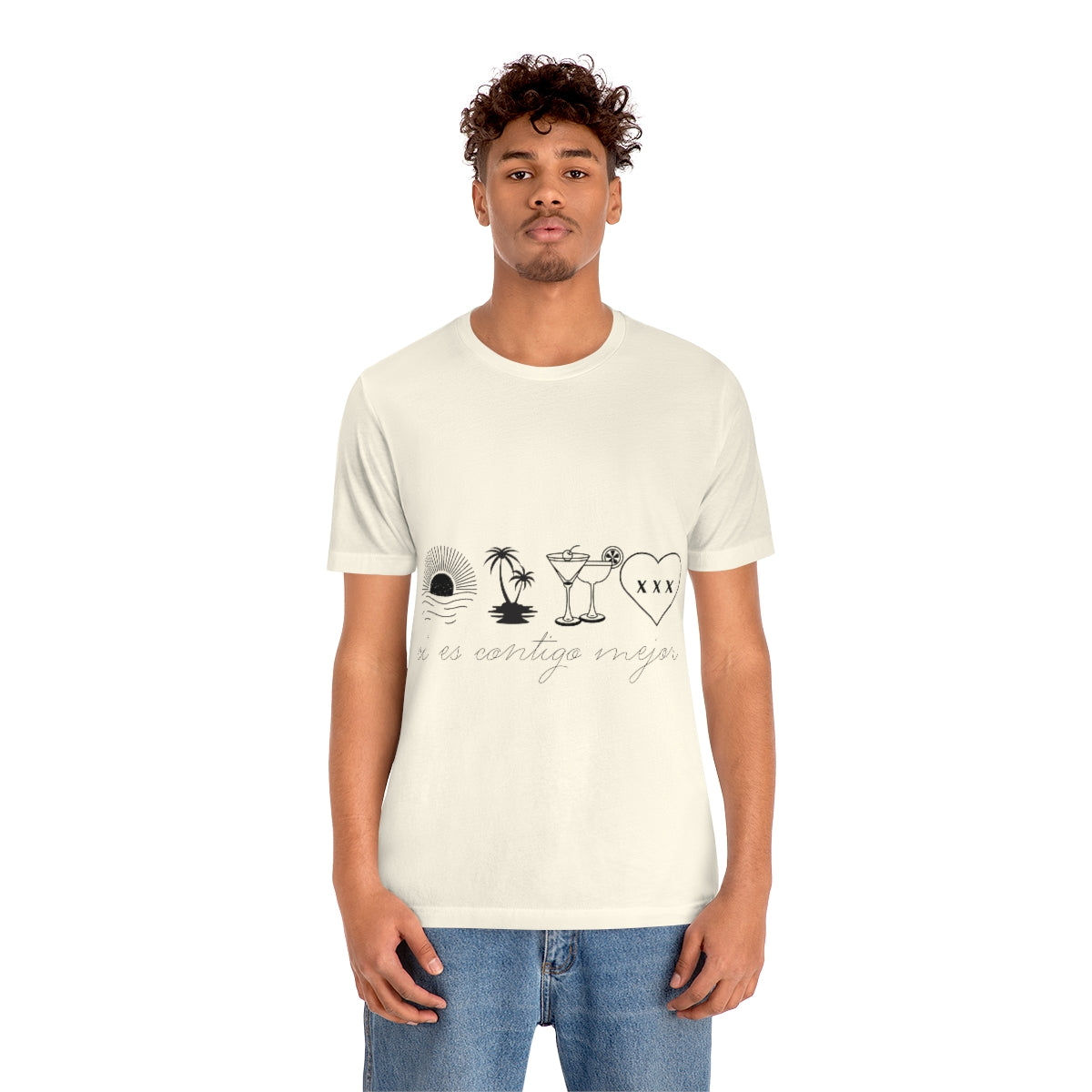 Si Es Contigo Mejor T-Shirt