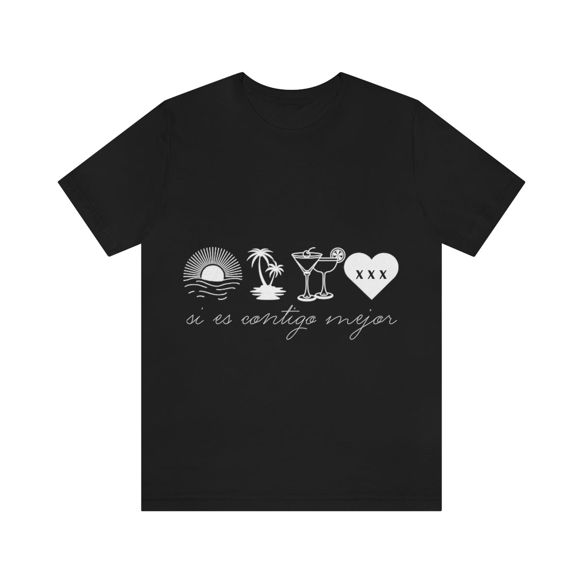 Si Es Contigo Mejor T-Shirt