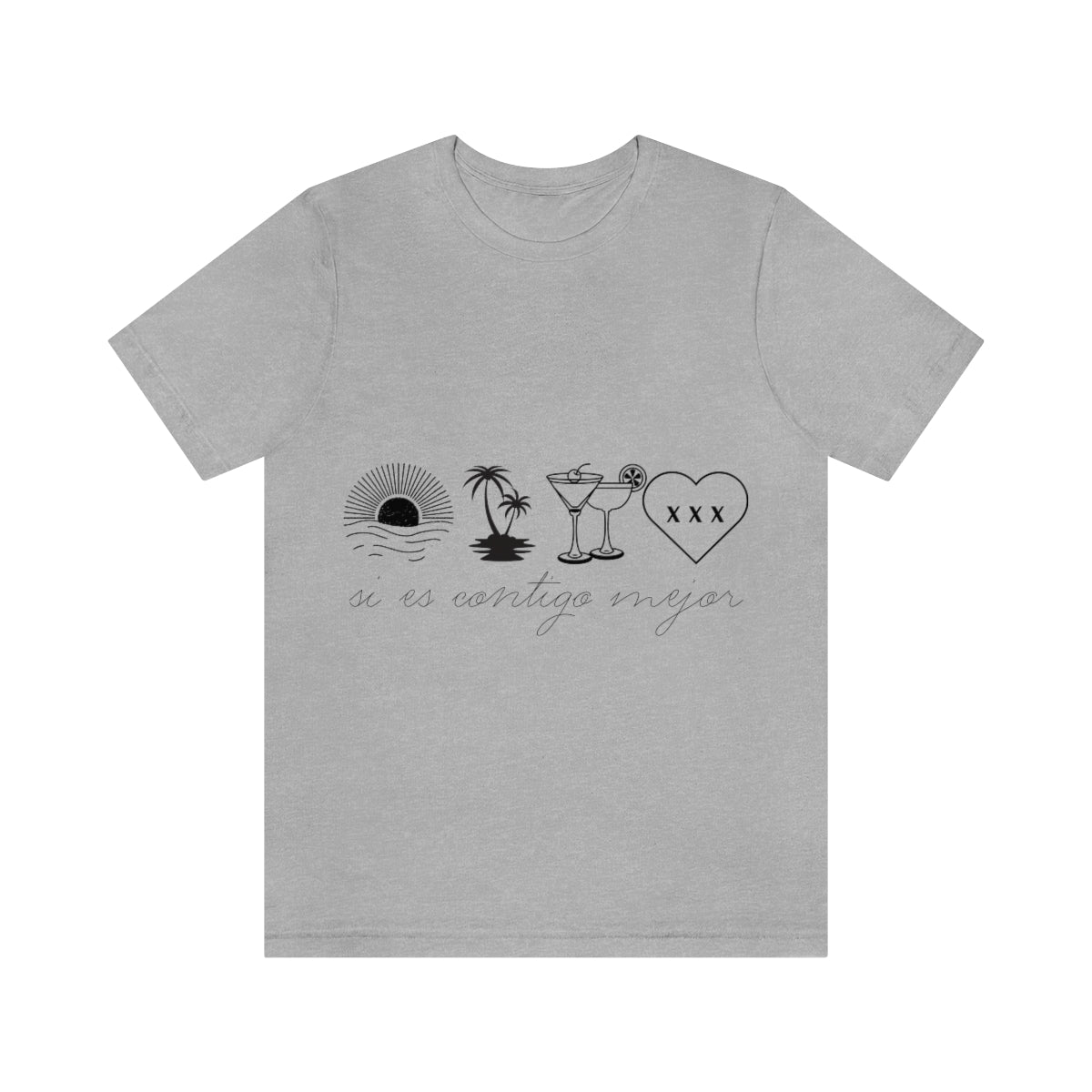 Si Es Contigo Mejor T-Shirt