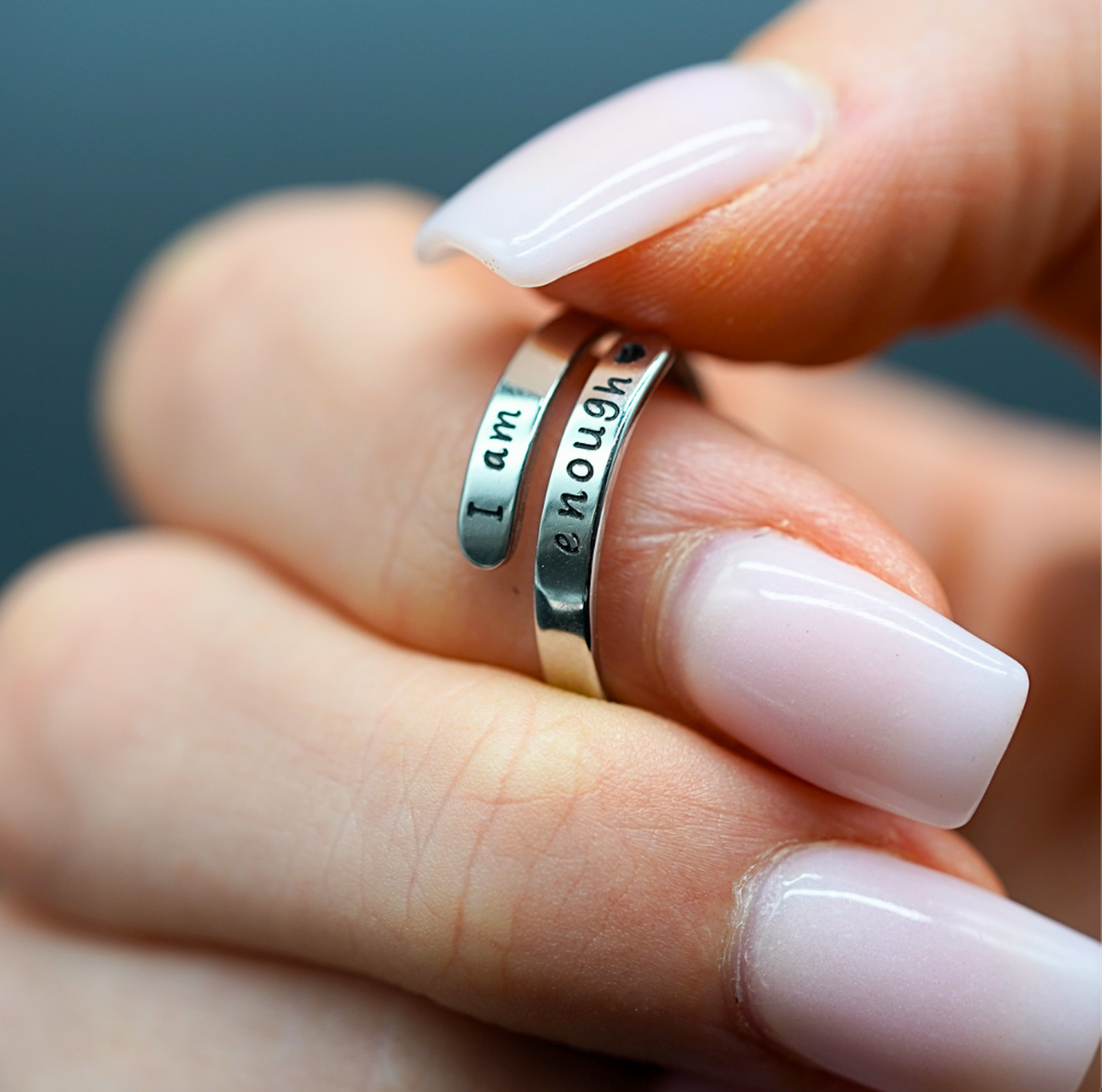 'I Am Enough' Ring by Eliteezy™