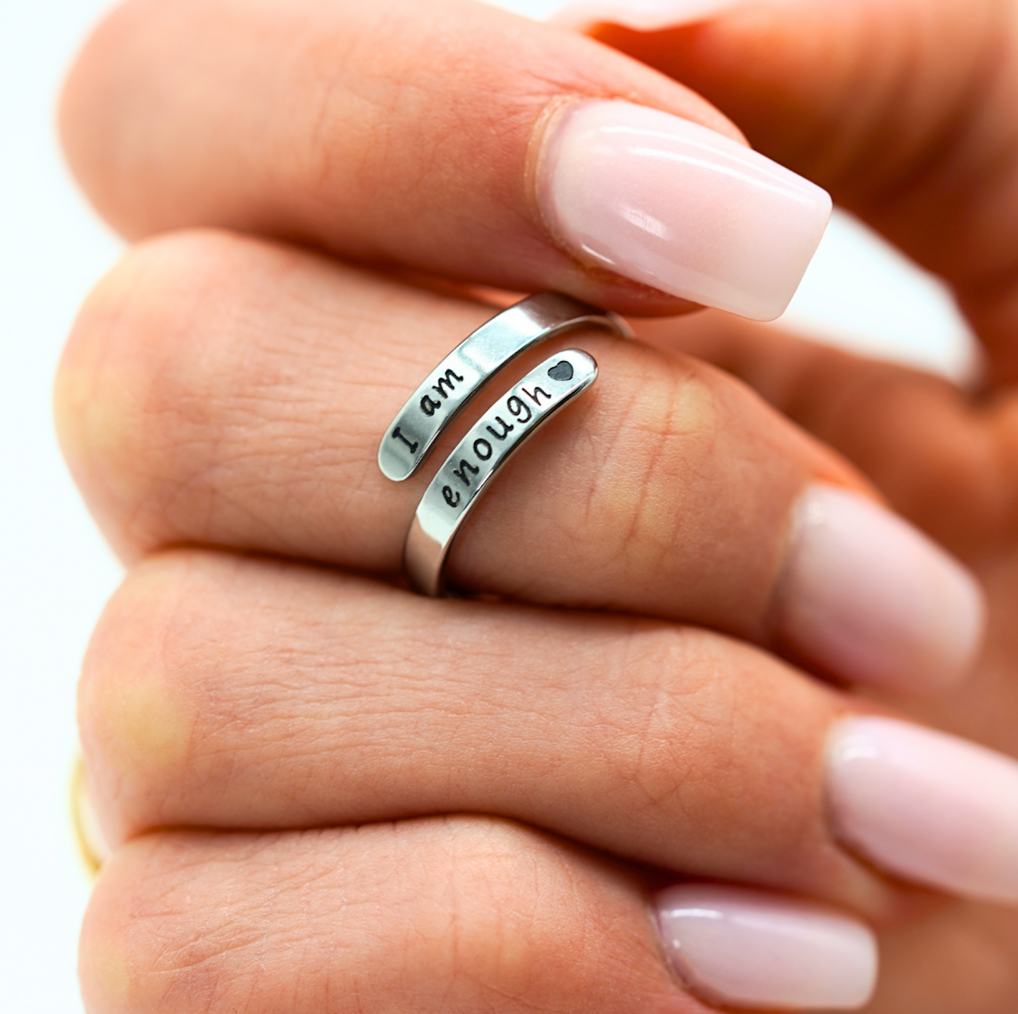 'I Am Enough' Ring by Eliteezy™