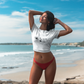 Si Es Contigo Mejor Crop Top