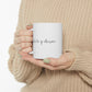 Cafecito y Chisme Ceramic Mug 11oz