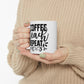 Coffee Teach Repeat Ceramic Mug 11oz