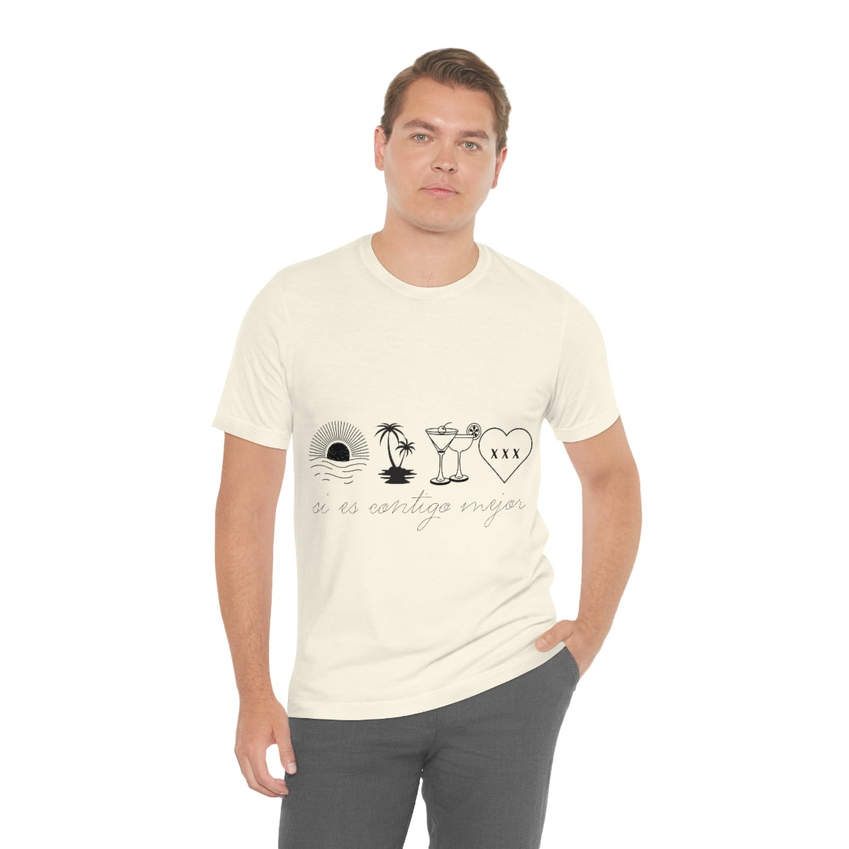 Si Es Contigo Mejor T-Shirt