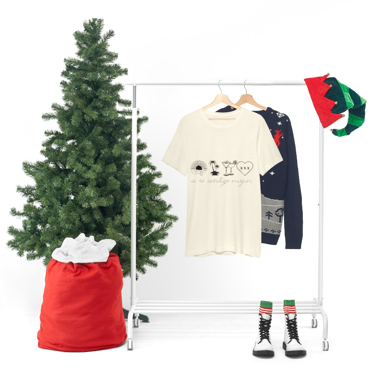 Si Es Contigo Mejor T-Shirt