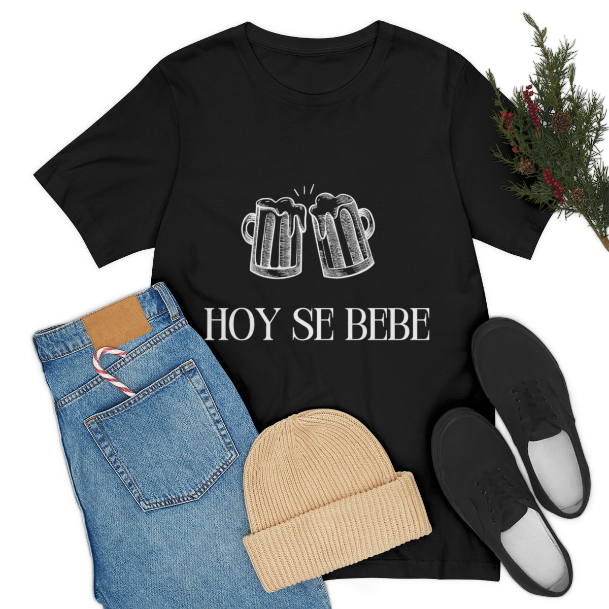 Hoy Se Bebe (Beer) T-Shirt