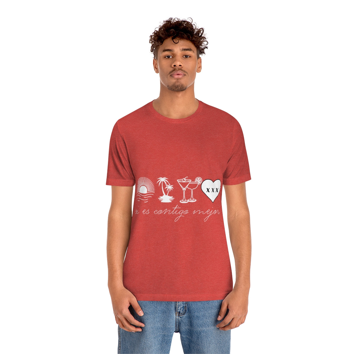 Si Es Contigo Mejor T-Shirt