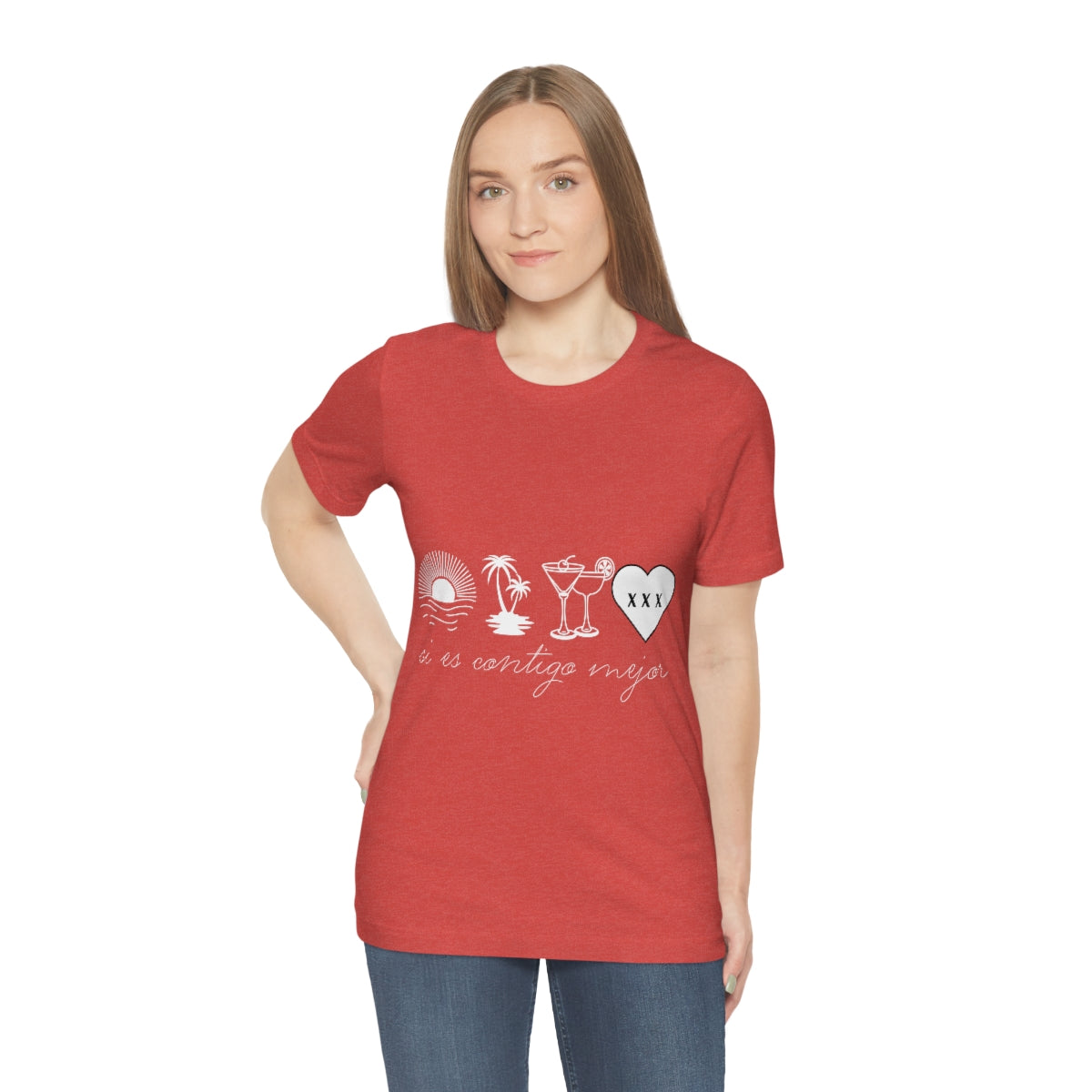 Si Es Contigo Mejor T-Shirt