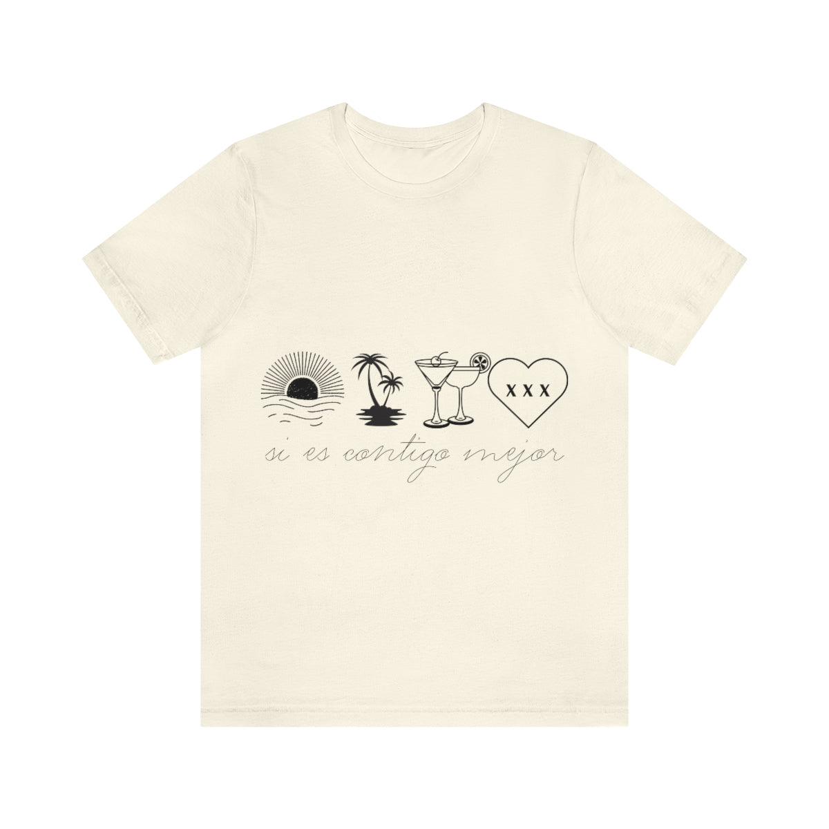 Si Es Contigo Mejor T-Shirt