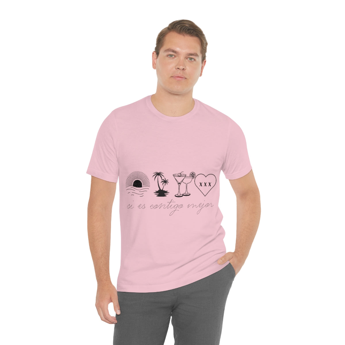 Si Es Contigo Mejor T-Shirt