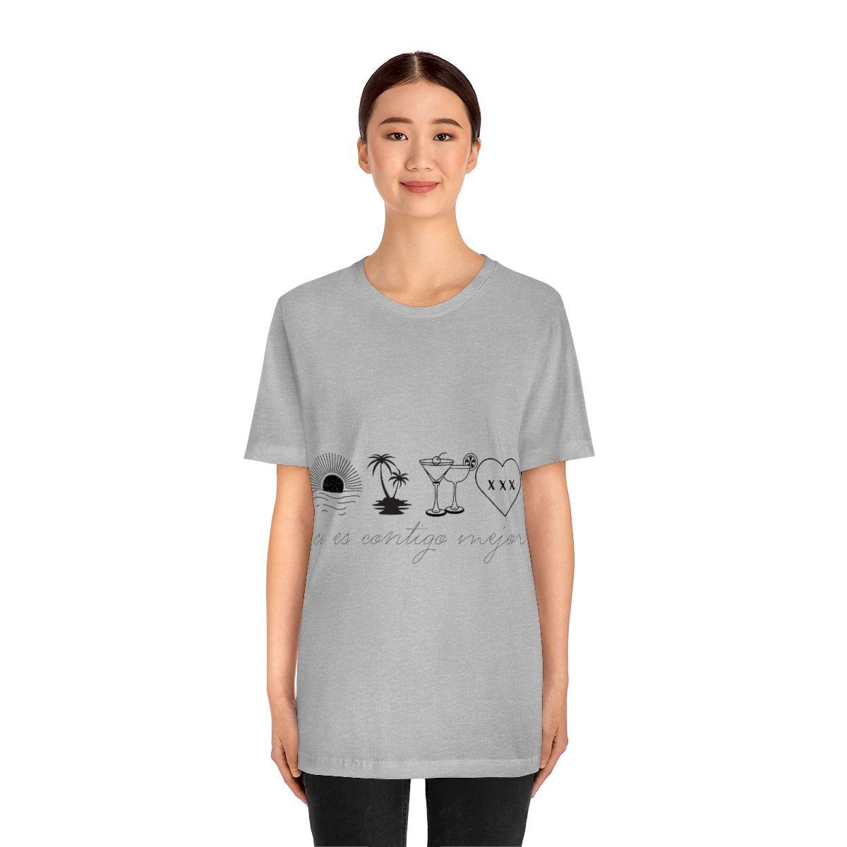 Si Es Contigo Mejor T-Shirt